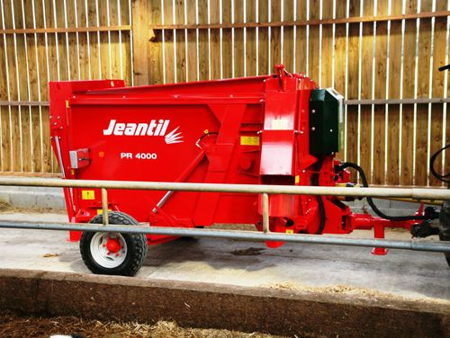 Прицепной Соломовыдуватель - PR 6000 SD - JEANTIL S.A. - для кормов / для рулонных кип / для квадратных тюков