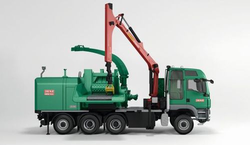 Измельчитель веток на грузовике - HEM 922 DQ-Truck - JENZ GmbH Maschinen- und Fahrzeugbau - с дизельным двигателем / электрический / гибридный