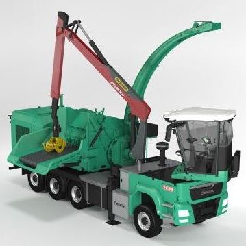 Измельчитель веток на грузовике - HEM 922 DQ Cobra  - JENZ GmbH Maschinen- und Fahrzeugbau - с дизельным двигателем / электрический / гибридный