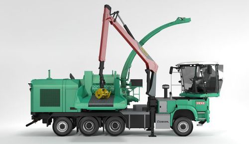 Измельчитель веток на грузовике - HEM 841 DQ Cobra - JENZ GmbH Maschinen- und Fahrzeugbau - с дизельным двигателем / электрический / гибридный