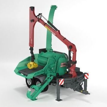 Буксируемый измельчитель веток - HEM 583 Z - JENZ GmbH Maschinen- und Fahrzeugbau - с приводным валом