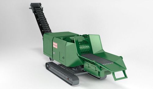 Самоходный измельчитель веток - HEM 820 DL - JENZ GmbH Maschinen- und Fahrzeugbau - с двигателем внутреннего сгорания / гусеничный