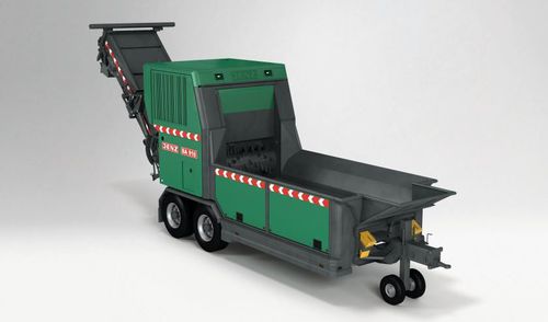 Буксируемый измельчитель веток - BA 916 D - JENZ GmbH Maschinen- und Fahrzeugbau - с дизельным двигателем