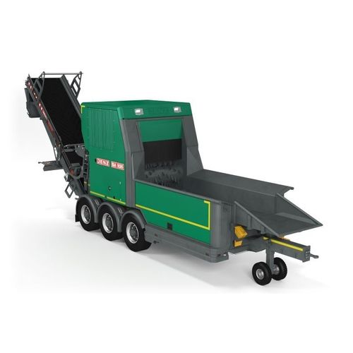 Буксируемый измельчитель веток - BA 926 D - JENZ GmbH Maschinen- und Fahrzeugbau - с дизельным двигателем
