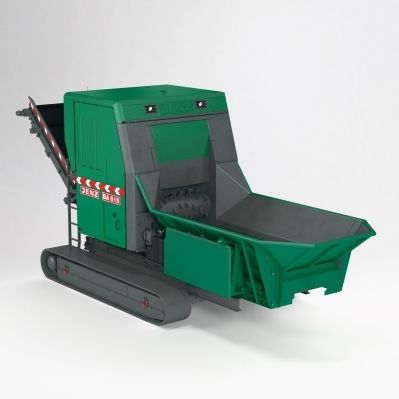 Буксируемый измельчитель веток - BA 615 D - JENZ GmbH Maschinen- und Fahrzeugbau - с дизельным двигателем / гусеничный