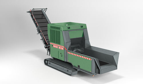 Буксируемый измельчитель веток - BA 725 D - JENZ GmbH Maschinen- und Fahrzeugbau - с дизельным двигателем / гусеничный