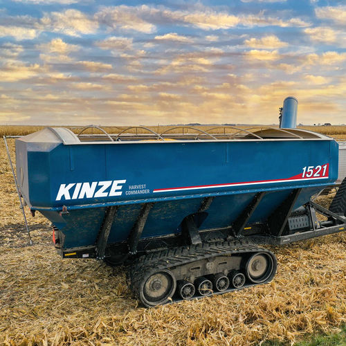 Перегрузочный прицеп - 1521 - Kinze Manufacturing, Inc. - сельскохозяйственный / для зерен / гусеничный
