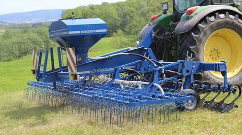 Зубчатая борона - Grasmaster series - Köckerling GmbH & Co. KG - складная / с сеялкой / для прополки