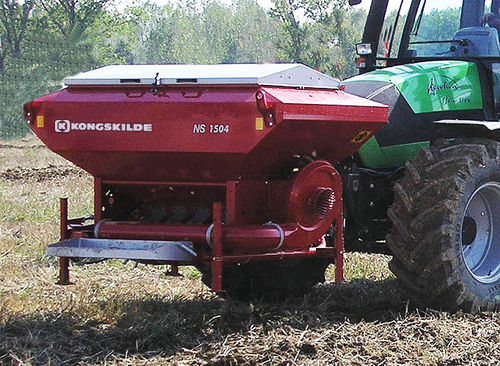 Навесной разбрасыватель удобрений - NCS 1500 series - KONGSKILDE Industries A/S - твердый / жидкий / ISOBUS