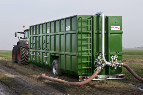 Одноосный прицеп - FRC - Kotte Landtechnik GmbH & Co. KG - сельскохозяйственный / монокок