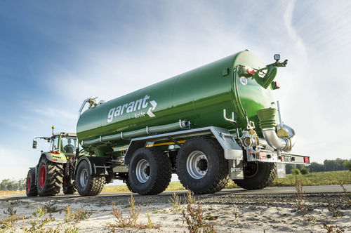 Трехосная цистерна для воды - Kotte Landtechnik GmbH & Co. KG - полуприцепная