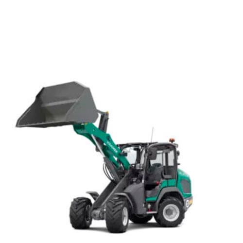 Колесный погрузчик - KL21.5L - Kramer-Werke GmbH - компактный / с кабиной / для тюков