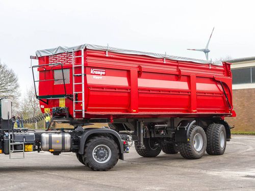 Опрокидной прицеп - KS 900 OFFROAD - Krampe Fahrzeugbau Landtechnik und Metallbau GmbH - тандемный / сельскохозяйственный / 32 тонны