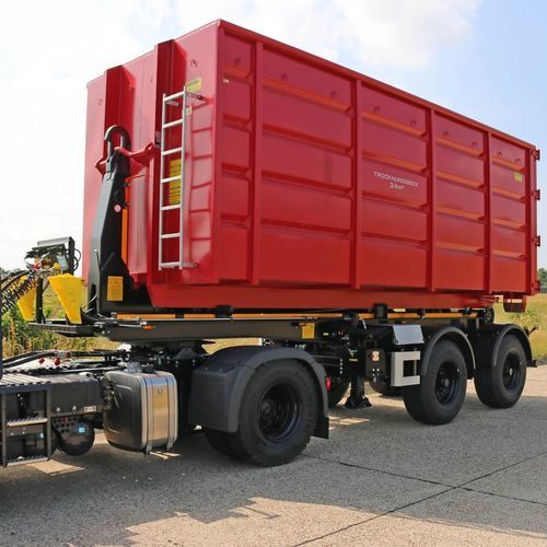 Прицеп с крюковым подъемником - SHL 20 - Krampe Fahrzeugbau Landtechnik und Metallbau GmbH - тандемный / сельскохозяйственный / 20 T...40 T