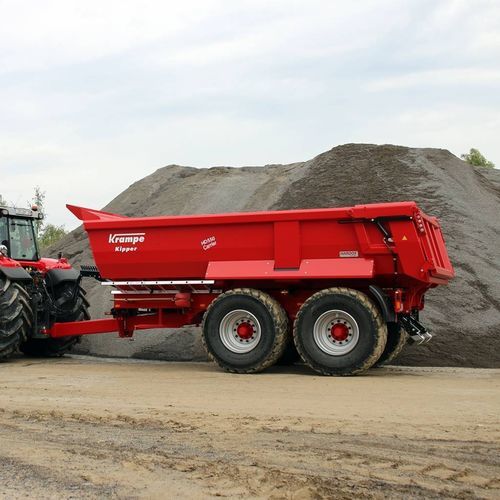 Прицеп-самосвал - HD Carrier series - Krampe Fahrzeugbau Landtechnik und Metallbau GmbH - тандемный / сельскохозяйственный / 22 тонны