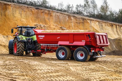 Опрокидной прицеп - HD 620 T - Krampe Fahrzeugbau Landtechnik und Metallbau GmbH - тандемный / сельскохозяйственный / 25 тонн