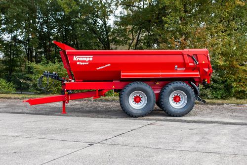Опрокидной прицеп - Halfpipe HP 20 - Krampe Fahrzeugbau Landtechnik und Metallbau GmbH - тандемный / сельскохозяйственный