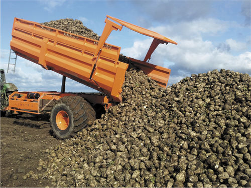 Прицеп-самосвал - PTL-24C - Laumetris Ltd. - опрокидной / одноосный / для зерен
