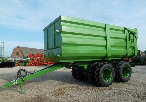 Прицеп-самосвал - PTL-D series - Laumetris Ltd. - опрокидной / тандемный / сельскохозяйственный
