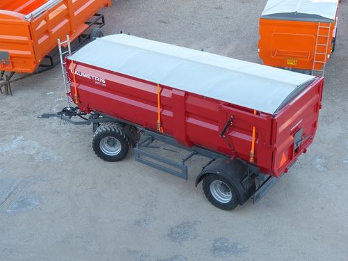 Прицеп-самосвал - PTL-T series - Laumetris Ltd. - опрокидной / двухосный / сельскохозяйственный
