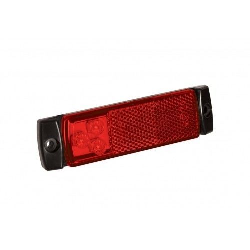 Задний огонь - 129RM - LED Autolamps Europe LLP - положения / красный / прямоугольный