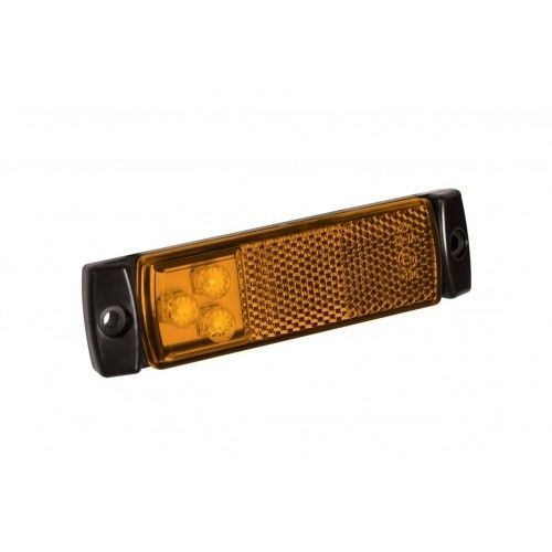 Боковой огонь - 129AM - LED Autolamps Europe LLP - положения / янтарь / прямоугольный