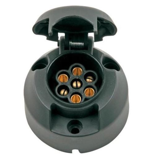 Соединитель розетка - LG1356 - LED Global - 7 полюсов / 12 В / из пластика