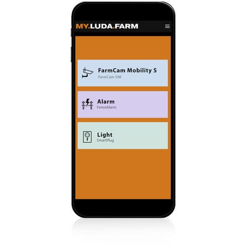 Мобильное приложение для контроля - My.Luda.Farm - LUDA Elektronik AB - для разведения скота / сельскохозяйственное / для смартфона