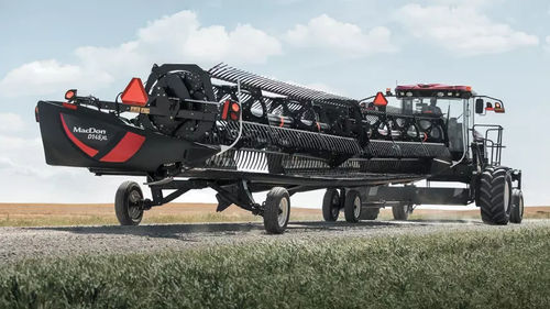 Головка для сбора урожая для злаков - D1X/D1XL Series - MacDon Europe GmbH - гибкая / с гидравлическим регулятором / с драпировщиком