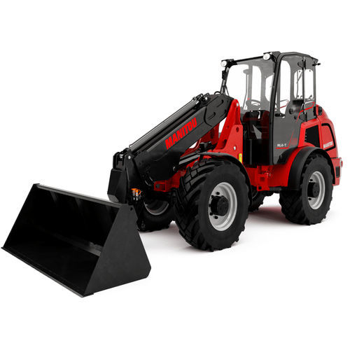 Шарнирный погрузчик - MLA-T 516-75 H - MANITOU BF S.A. - колесный / телескопический / с кабиной