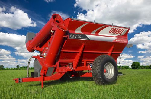 Перегрузочный прицеп - CRV 15 - Maquinas Agricolas Ombu SA - двухосный / сельскохозяйственный / для зерен