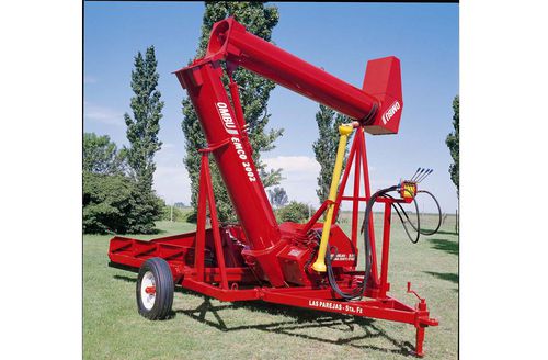 Экстрактор для силосохранилища - EMCO 2002 - Maquinas Agricolas Ombu SA - для big bag / для зерен / с колесами