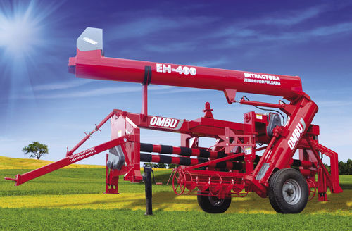 Экстрактор для силосохранилища - EH 400 - Maquinas Agricolas Ombu SA - для big bag / для зерен / с колесами