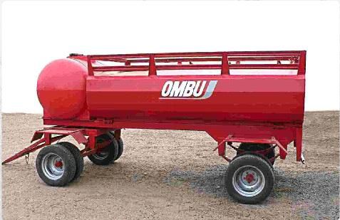 Резервуар для воды - Maquinas Agricolas Ombu SA - для топлива / мобильный / из пластика