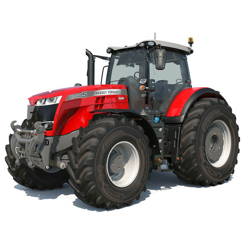 Трактор с механической трансмиссией - MF 8700 S Series - MASSEY FERGUSON - 6 цилиндров / сцепка на три точки / с кабиной