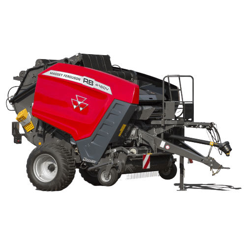 Пресс для круглых кип - MF RB V series - MASSEY FERGUSON - с изменяемой камерой / для силосования