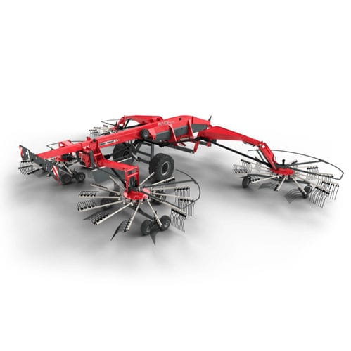 Ротационный валкообразователь - MF RK series - MASSEY FERGUSON - с центральной выгрузкой / с одним винтом