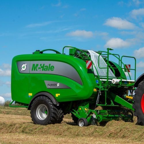 Пресс для круглых кип - Fusion 4 series - McHale Engineering Ltd. - для квадратных кип