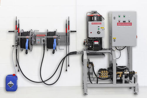 Очиститель под высоким давлением для хлева - MBHSTH flex series - Meier - Brakenberg GmbH & Co. KG - электрический / на горячей воде