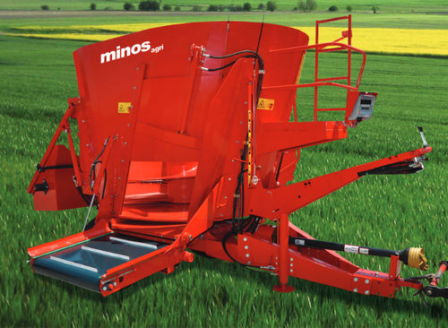Вертикальный винтовой смеситель - T-DYKM series - Minos Agricultural Machinery - прицепной / с приводным валом