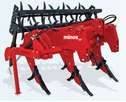 Оборудование для обработки почвы 5 корпусов - GB series - Minos Agricultural Machinery - 7 корпусов / сцепка на три точки / с полевым катком