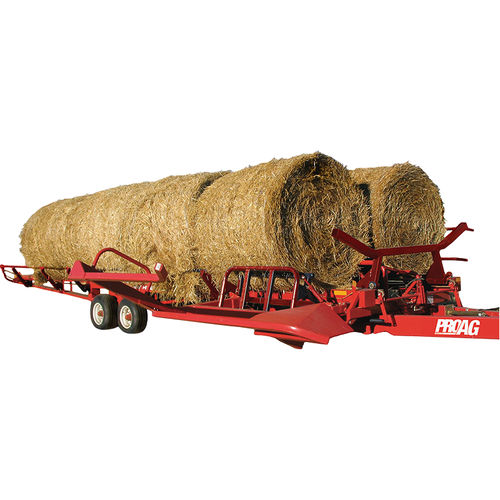 Прицеп-платформа - 900 & 1400 Hay Hiker - MORRIS Industries Ltd. - самозагружающийся / двухосный / для тюков