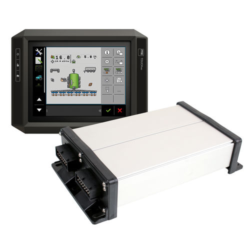 Контроллер семян и удобрений ISOBUS - Müller-Elektronik GmbH & Co. KG - встроенный / с сенсорным экраном / для внесения удобрений