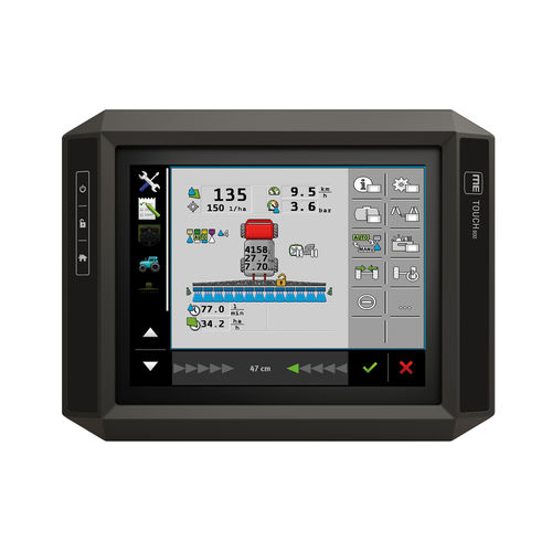 Встроенный контроллер семян и удобрений - TOUCH800™ - Müller-Elektronik GmbH & Co. KG - с сенсорным экраном / для трактора / ISOBUS