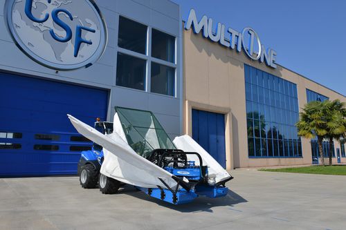 Вибратор для сбора урожая для фруктов - MULTIONE s.r.l. - для орехов / навесной / гидравлический