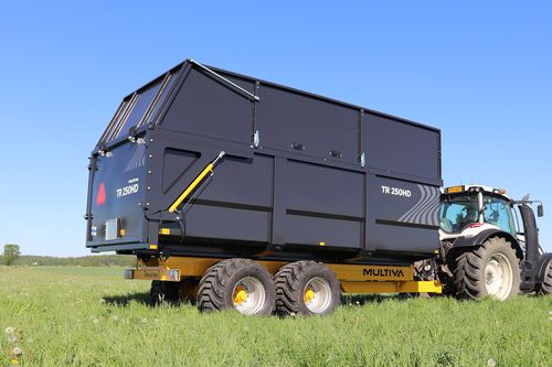 Опрокидной прицеп - TR series - Multiva - Dometal Oy - навесной / тандемный / для зерен