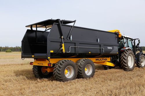 Опрокидной прицеп - TRM series  - Multiva - Dometal Oy - навесной / тандемный / сельскохозяйственный