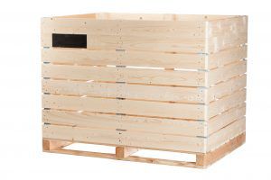 Бак для моркови - Naus Kisten en Pallets B.V. POOLING PARTNERS - из дерева