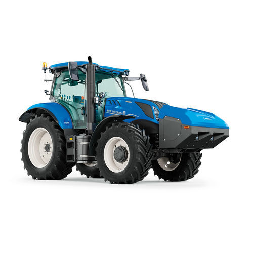 Трактор semi-powershift - T6 METHANE POWER - NEW HOLLAND - 6 цилиндров / с фронтальным погрузчиком / с кабиной
