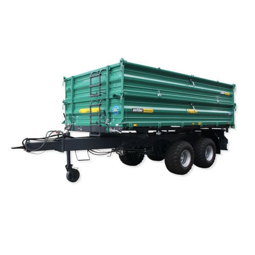Опрокидной прицеп - OL TDK 120 - Oehler Maschinen Fahrzeugbau GmbH - тандемный / сельскохозяйственный / 12 тонн